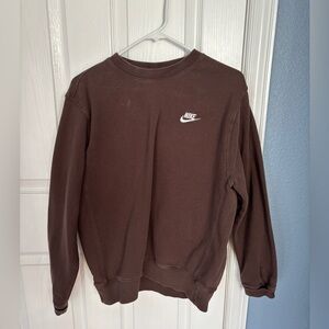 Brown Nike Crewneck
